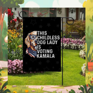 This Childless Dog Lady Is Voting Kamala Flag