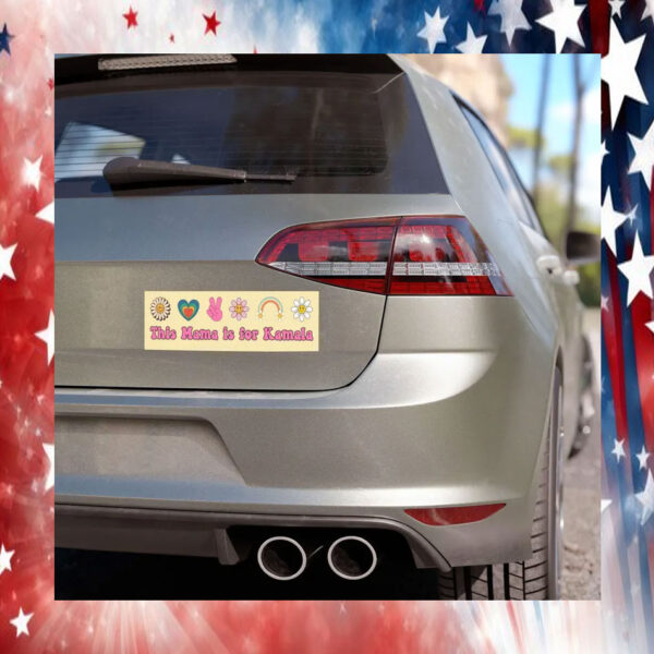 This Mama Is For Kamala Car Magnet