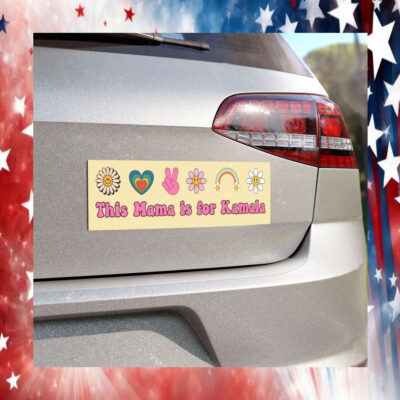 This Mama Is For Kamala Car Magnet