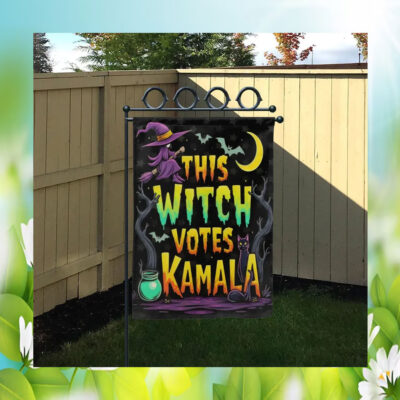 This Witch Vote Kamala Halloween Flag