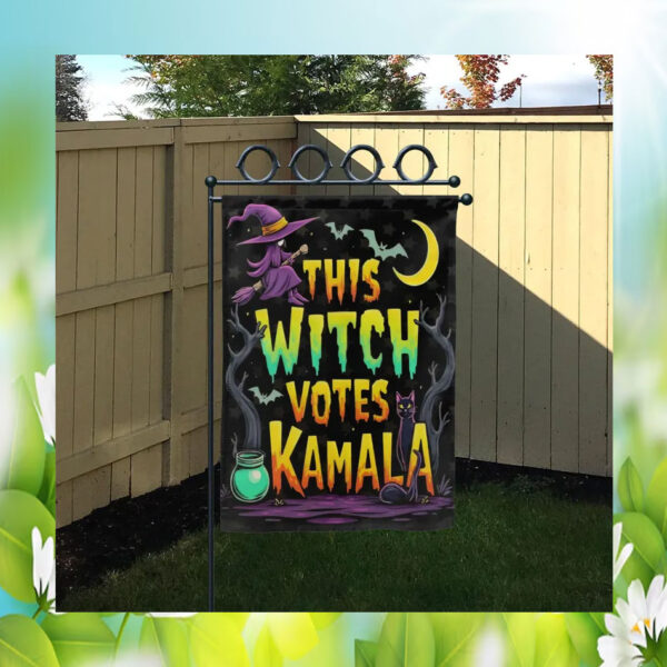This Witch Vote Kamala Halloween Flag