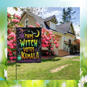 This Witch Vote Kamala Halloween Flag