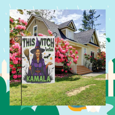 This Witch Votes Kamala 2024 Halloween Flag
