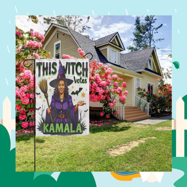 This Witch Votes Kamala 2024 Halloween Flag