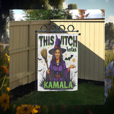 This Witch Votes Kamala Halloween Flags