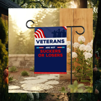 Veterans Are Not Suckers Or Losers Kamala Harris Flag