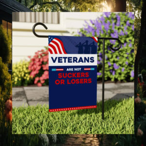 Veterans Are Not Suckers Or Losers Kamala Harris Flag