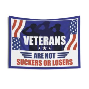 Veterans Biden Harris 2024 Indoor Wall Tapestry
