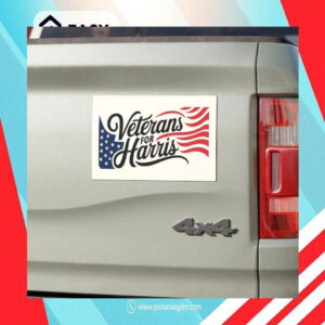 Veterans For Harris 24 Car Magnets