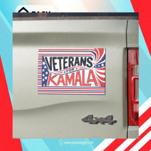 Veterans For Kamala Car Magnets
