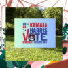 Vote For Kamala Harris Democracy Depends On It Yard Sign