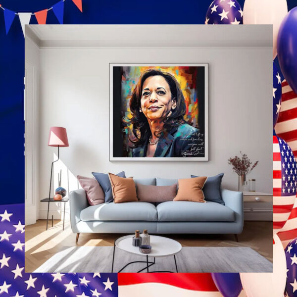Vote For Kamala Harris Famous Quotes Poster