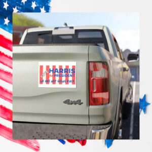 Vote Harris For President We Are Not Going Back Car Magnet