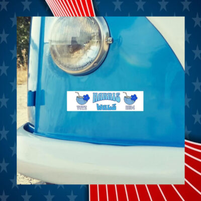 Vote Harris Walz 24 Bumper Sticker