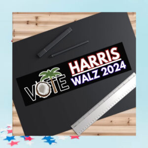 Vote Harris Walz Car Magnet