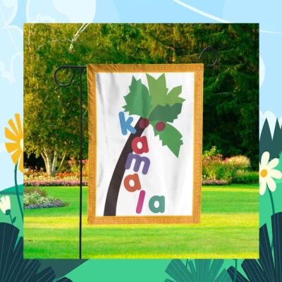 Vote Kalama Coconut Tree Flag