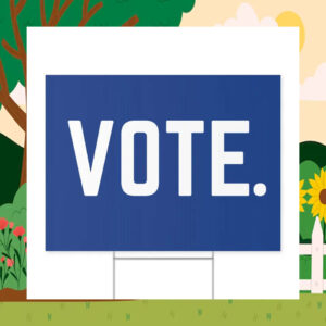 Vote Kamala Harris 2024 Yard Sign