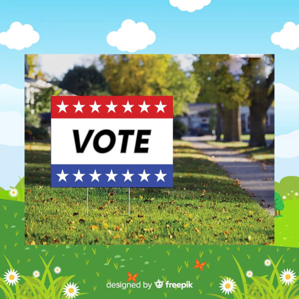 Vote Kamala Harris Election Yard Sign