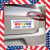 We Are Not Going Back Harris Walz 2024 Car Magnets