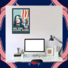 We Are Not Going Back Harris Walz 2024 Poster