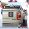 We Are Not Going Back Harris Walz 24 Car Magnet