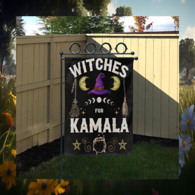 Witches For Kamala Halloween Spooky Flags