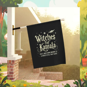 Witches for Kamala Harris House Flag