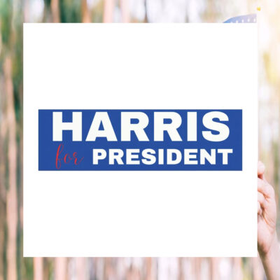 2024 Harris For President Car Magnet