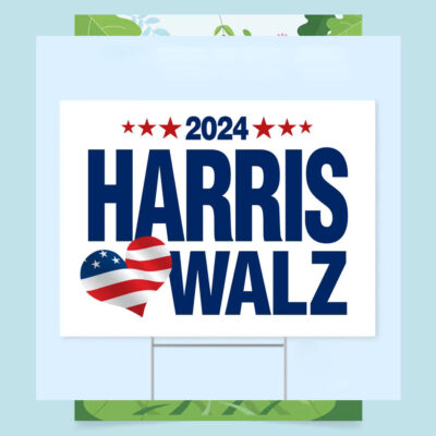 2024 Harris Walz Yard Sign