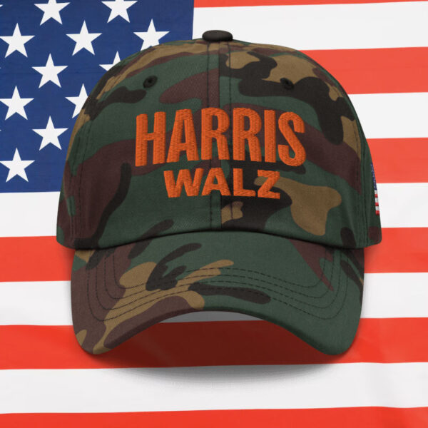 A New Way Forward Harris & Walz 2024 Camo Hat