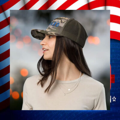 A New Way Forward Harris & Walz 2024 Camo Hat