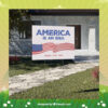 America Is An Idea Harris Walz 2024 Yard Signs