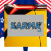 Black Cat Kamala Car Magnet