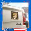 Black Cat Ladies For Harris 2024 Car Magnet