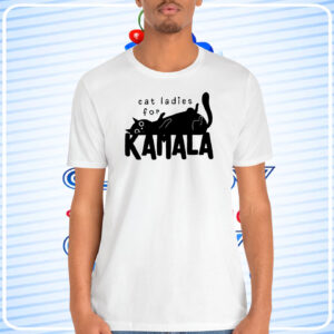 Black Cat Ladies For Kamala 2024 Shirt