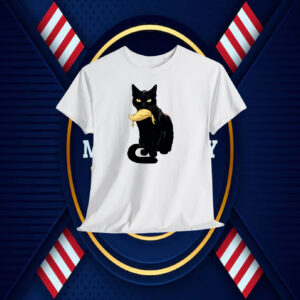 Black Cat Vote For Kamala Shirt