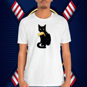 Black Cat Vote For Kamala Shirt