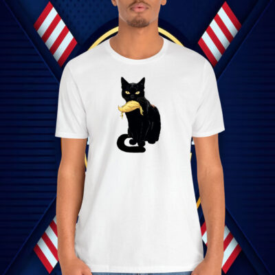 Black Cat Vote For Kamala Shirt