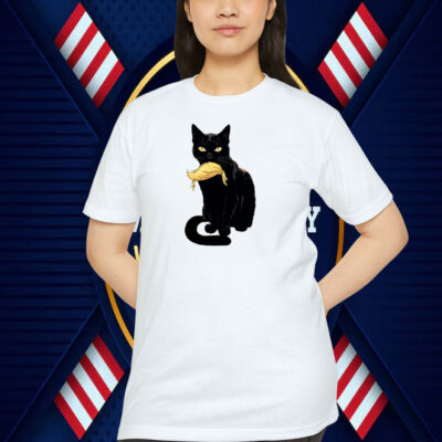 Black Cat Vote For Kamala Shirt