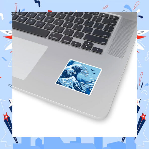 Blue Wave Cats for Kamala Sticker