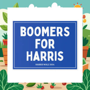 Boomers For Harris Yard Signs