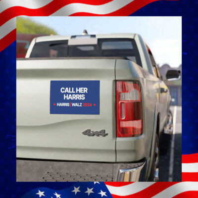 Call Her Harris - Harris Walz 2024 Car Magnet