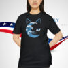 Cat Bule Wave For Kamala Harris Shirt