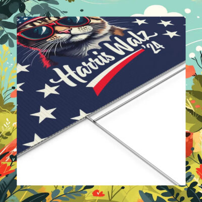 Cat Harris Walz 24 Election Yard Sign