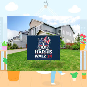 Cat Harris Walz 24 Yard Signs