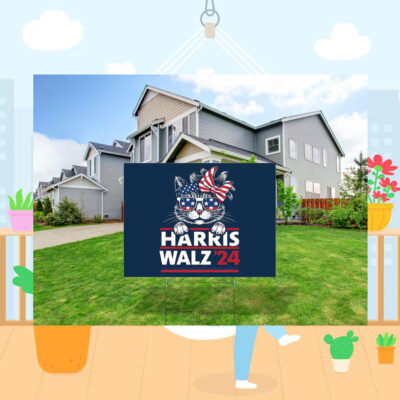 Cat Harris Walz 24 Yard Signs