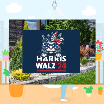 Cat Harris Walz 24 Yard Signs