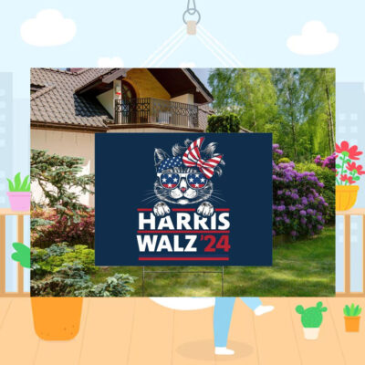 Cat Harris Walz 24 Yard Signs