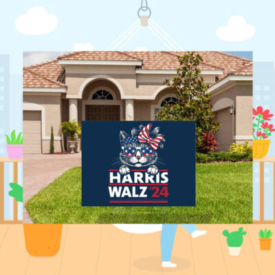 Cat Harris Walz 24 Yard Signs