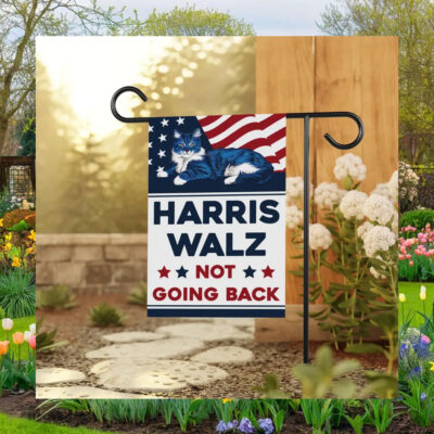 Cat Harris Walz Not Going Back Flag